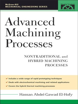 cover image of Advanced Machining Processes